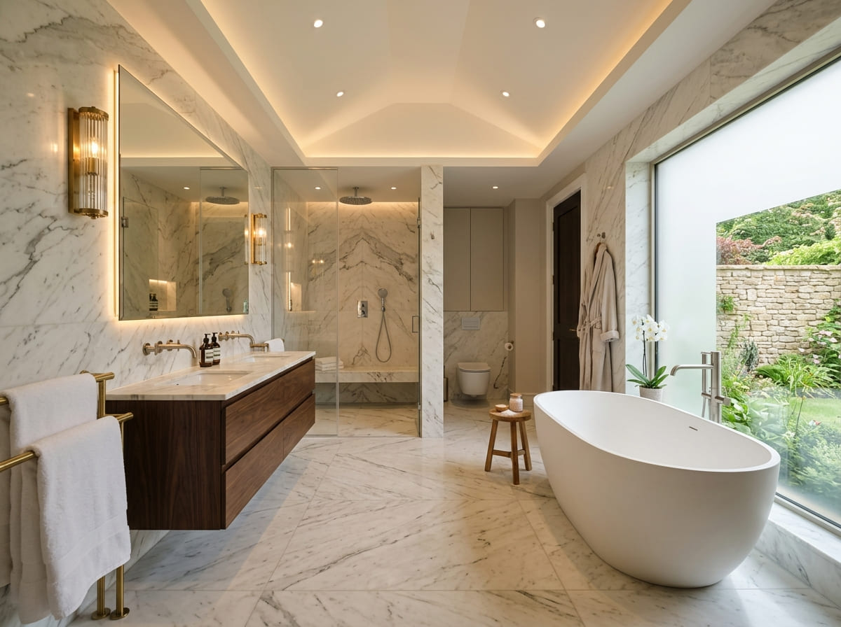 Custom Bathroom Renovation in Deanville